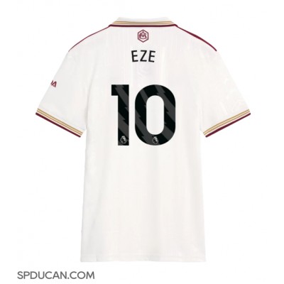 Zenski Nogometni Dres Arsenal Eberechi Eze #10 Rezervni 2025-26 Kratak Rukav Zenski Nogometni Dres Arsenal Eberechi Eze #10 Rezervni 2025-26 Kratak Rukav